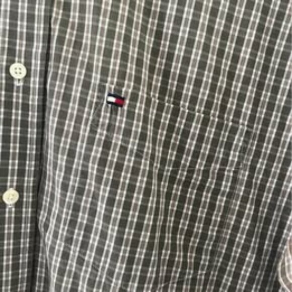 Tommy Hilfiger Long Sleeve Collared Button Up Size Large - Picture 3 of 6